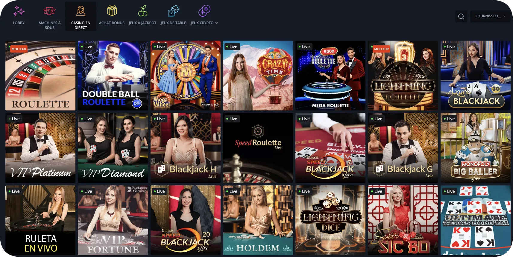 Golden Star Casino site d'accueil